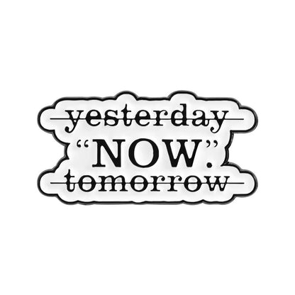 PK 110 Motivation Enamel Pin Badge ( 1 pc ) Imported Premium Quality