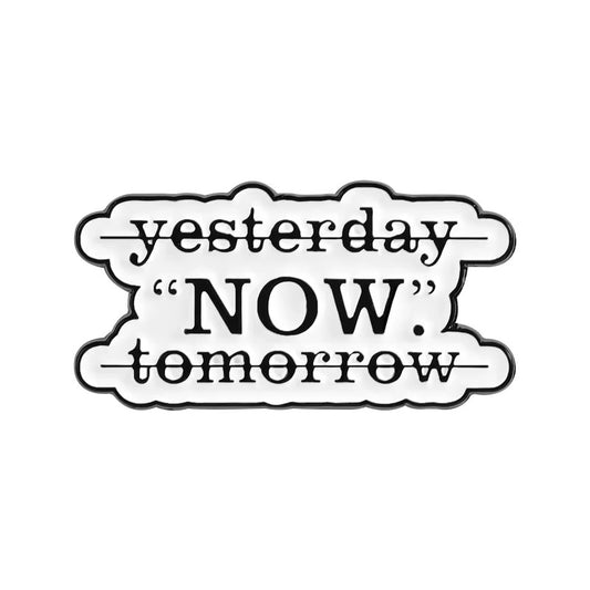 PK 110 Motivation Enamel Pin Badge ( 1 pc ) Imported Premium Quality