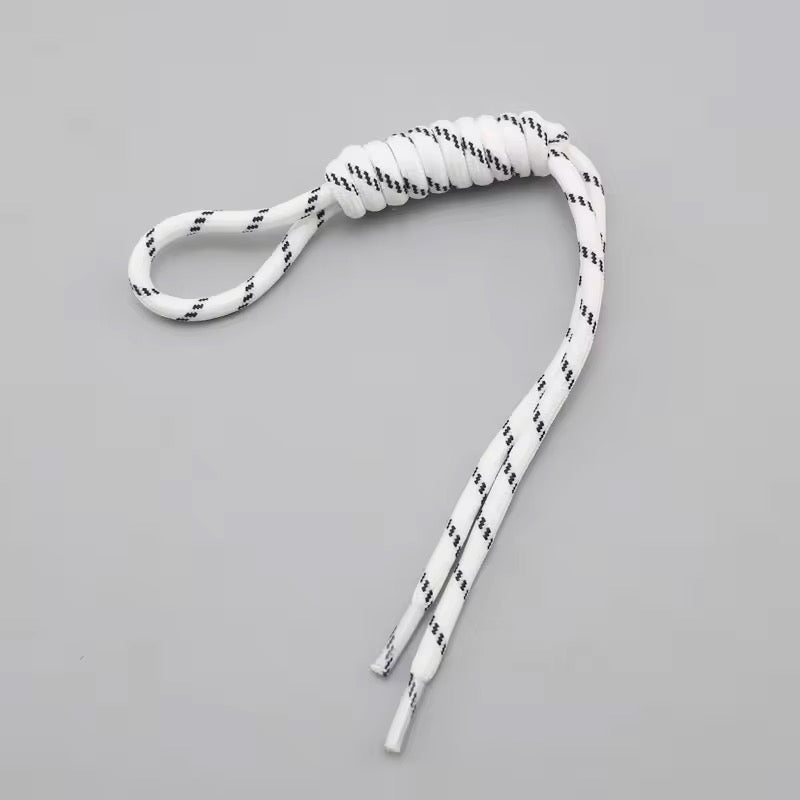 KC29  Boho rope bag charm - Keyring Rope ( 1 pc )