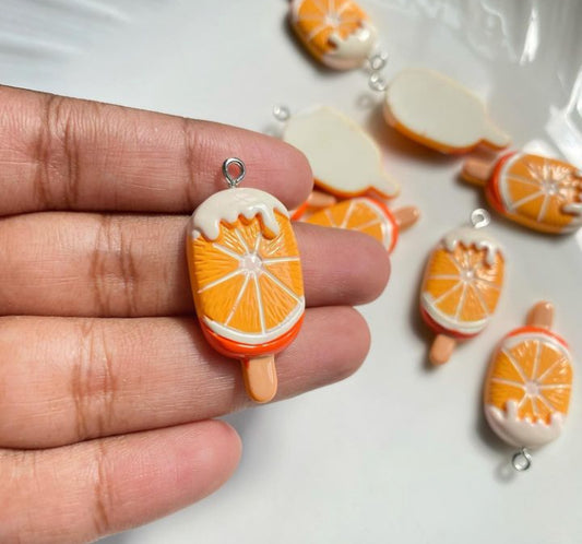 R831 fruit ice cream resin charm
