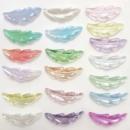 BBB 064 Long petal Transparent luminous Acrylic bead ( 1 pc )