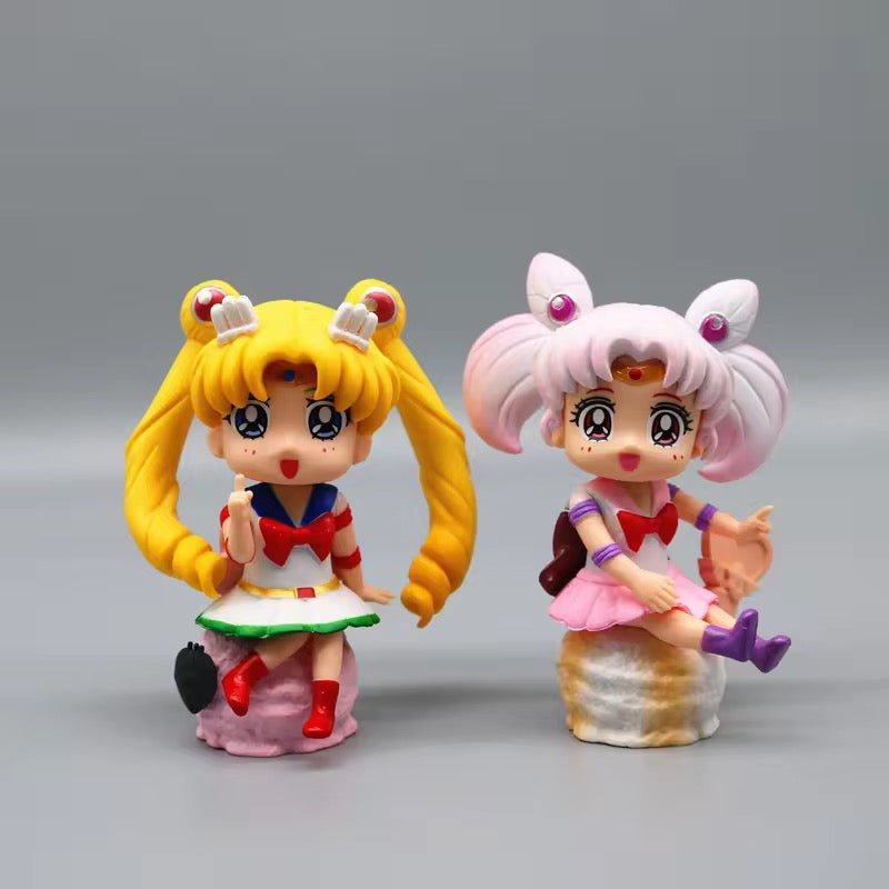 Sailor Moon Q Version Tsukino usagi Anime figurines ( 1 pc ) Mystery box