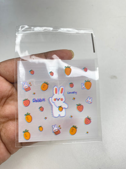 Rabbit Lovely self adhesive cover ( 1 pc )