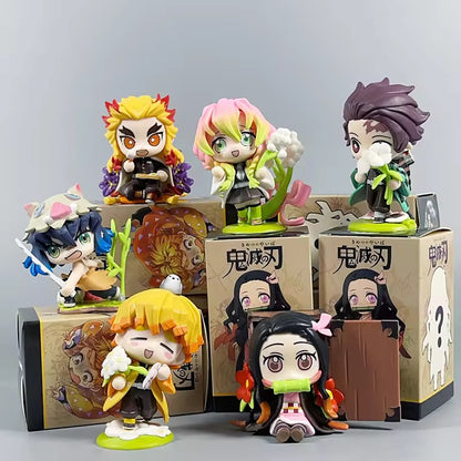 AS 05 Demon Slayer Anime Blind box figurines ( 1 pc ) Mystery box