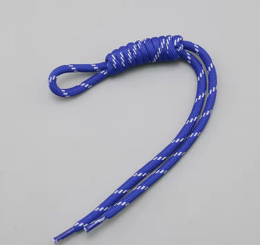 BBB 352 (e) Dark Blue Boho rope bag charm - Keyring Rope ( 1 pc )