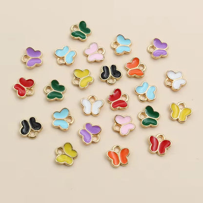 EC 2205 Mini butterfly enamel charm ( 1 pc )