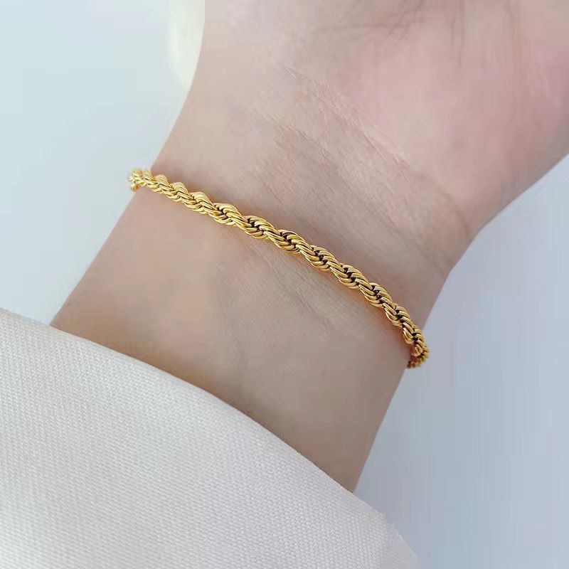 BSJ18D Serpina Bracelet 18K Gold PVD plated