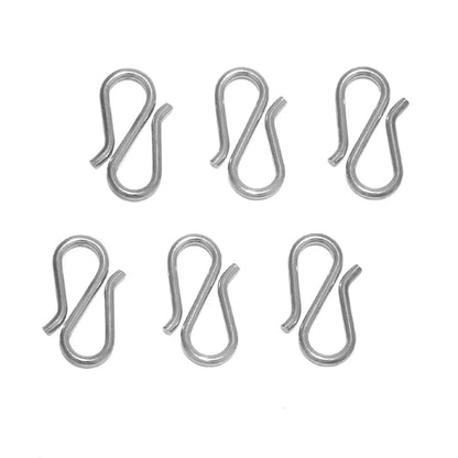 SS 3221 S Hook ( 1 pc ) Silver plated