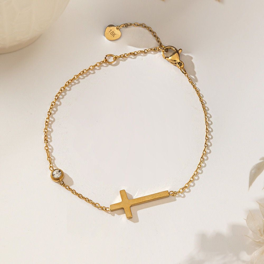 BSJ25D bracelet - 18k Gold PVD plated