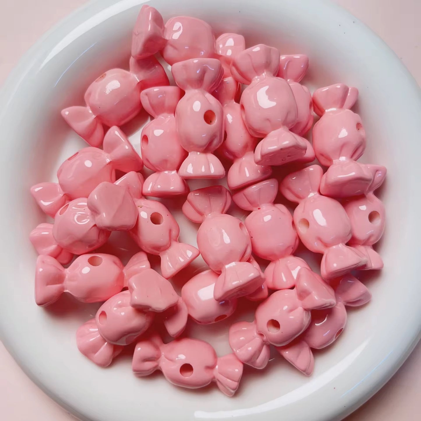 BBB 398 Candy Shiny Bead ( 1 pc ) UV Plated Acrylic ( 23 mm )