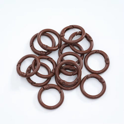 KC25  O Ring Keychain Clasp ( 1 pc ) Spring Clasp Key Ring ( 25 mm ) High Quality Alloy