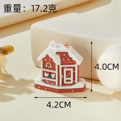 BBB 268 (j) House Christmas Cartoon PVC pendant charm ( 1 pc )