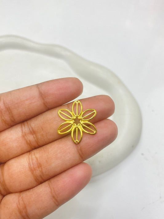 B 154 Filigree Floral Connector ( 1 pc )