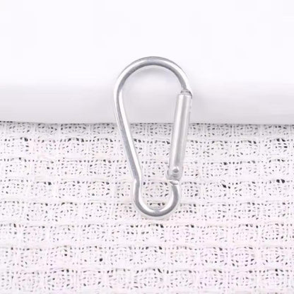 BBB 081 d) Sliver Gourd shape buckle keychain  clasp ( 1 pc )