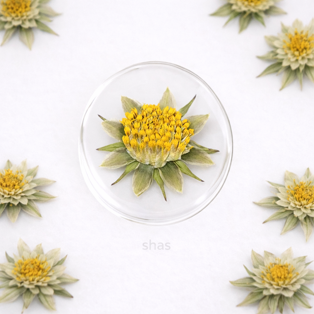 DF 26 Gesang Pressed Dried Flower ( 1 pc ) plain dried flower for Resin Art