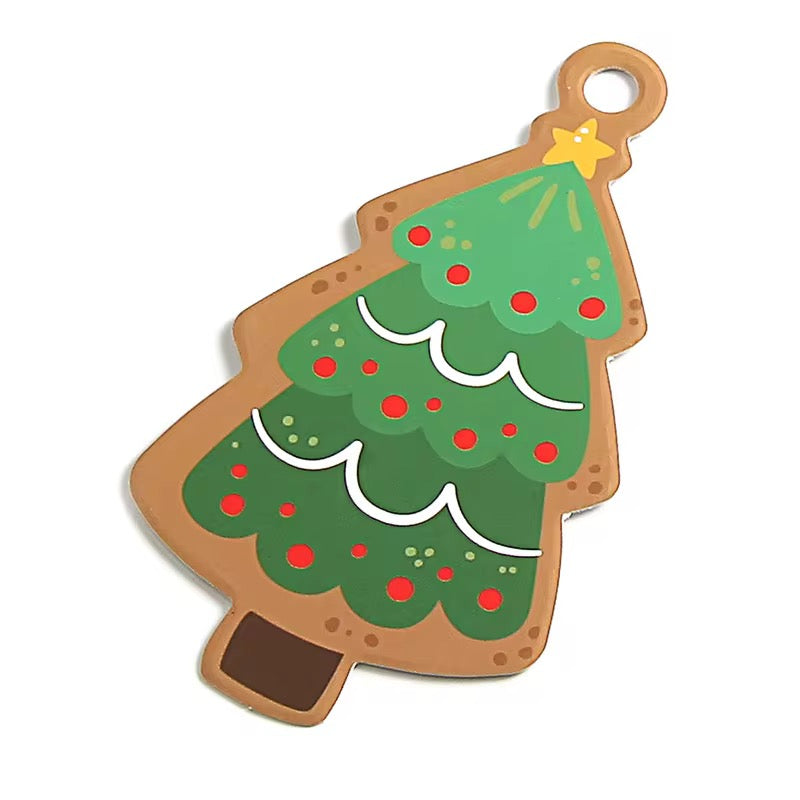 Christmas Tree Christmas paper tag ( 1 pc ) gift tag card