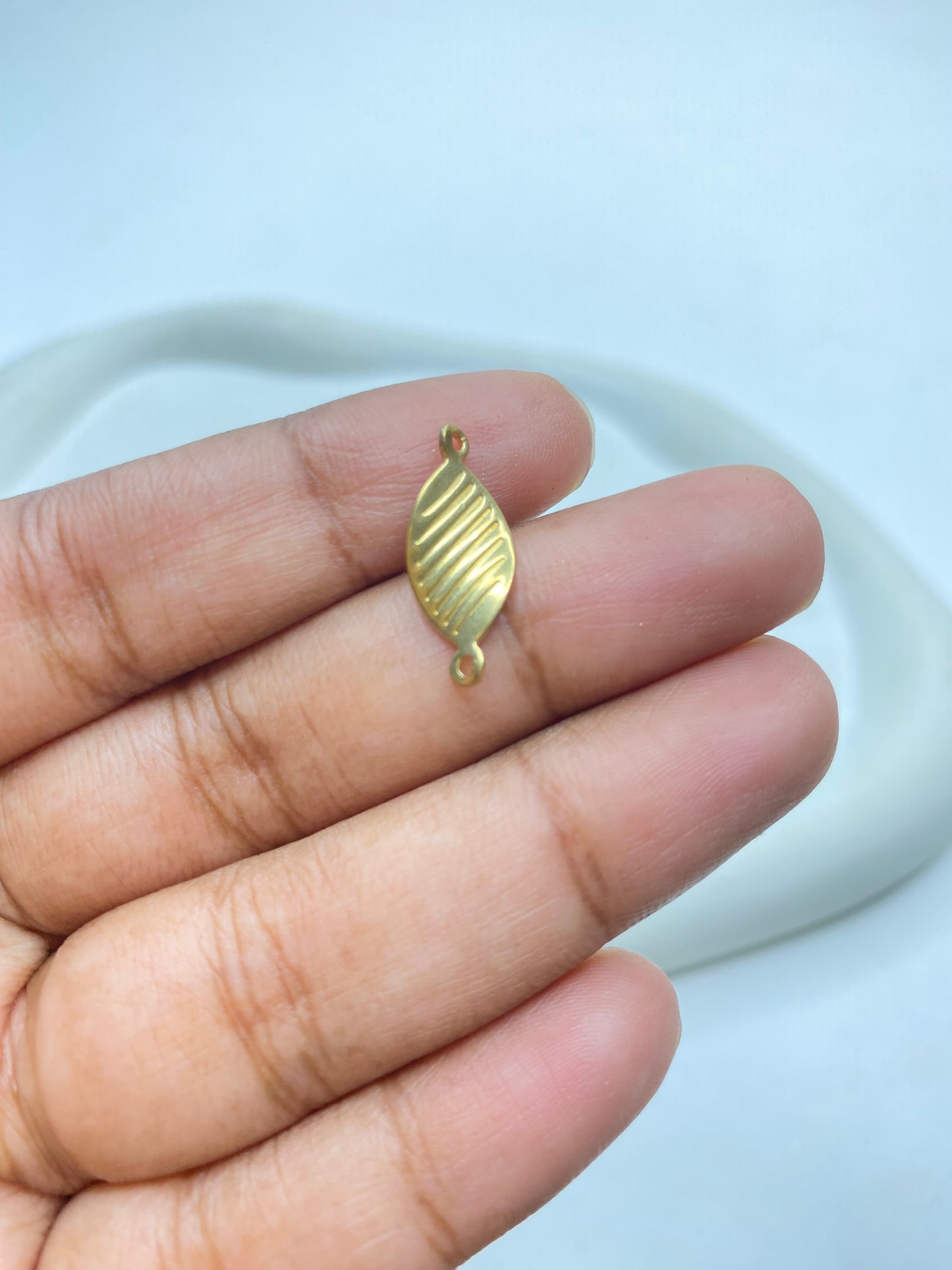 SS 2940 Marquise Connector Brass Charm ( 1 pc ) ( 20:8 mm )