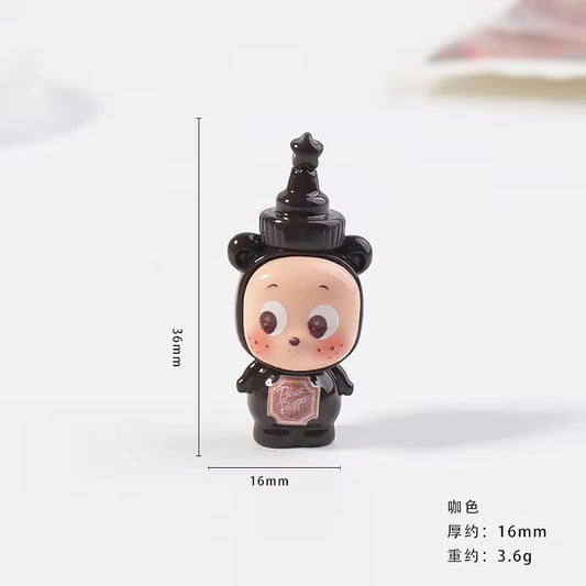 BBB 336 (b) Jam star Cub Cartoon Resin charm ( 1 pc ) with Hook