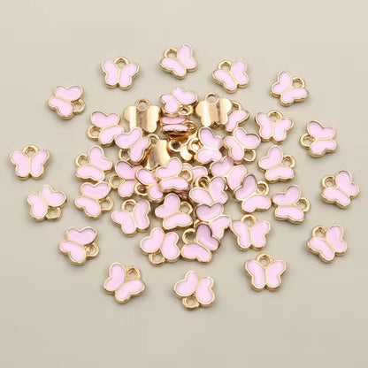 EC 2205 Mini butterfly enamel charm ( 1 pc )