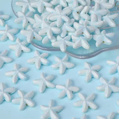 PCB23 Star Fish porcelain ceramic bead ( 1 pc )