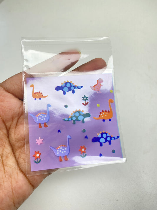 Dinosaur self adhesive cover ( 1 pc )