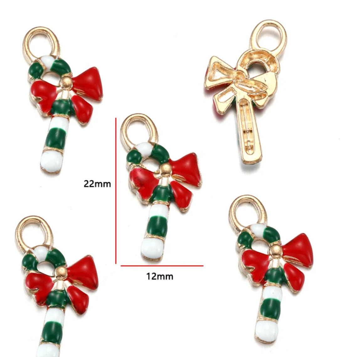 EC 1942 Christmas theme enamel charm ( 1 pc )