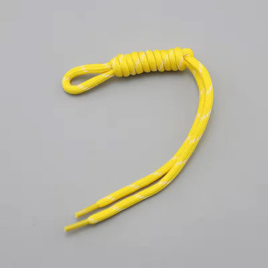BBB 352 (h) Bright yellow Boho rope bag charm - Keyring Rope ( 1 pc )