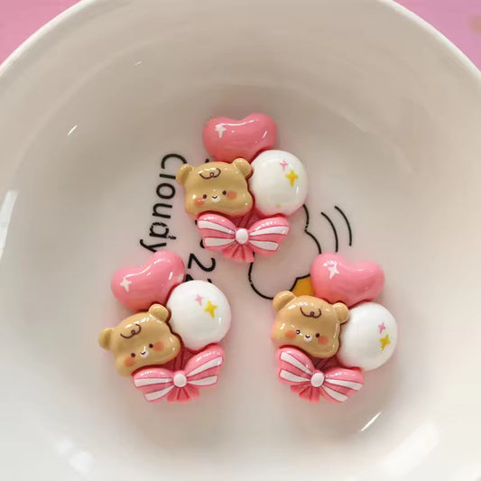 BBB 035 (D) Cute Kawaai resin charm with hook ( 1 pc )