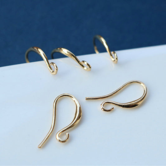 GP 683 18k gold plated hooks - per pair