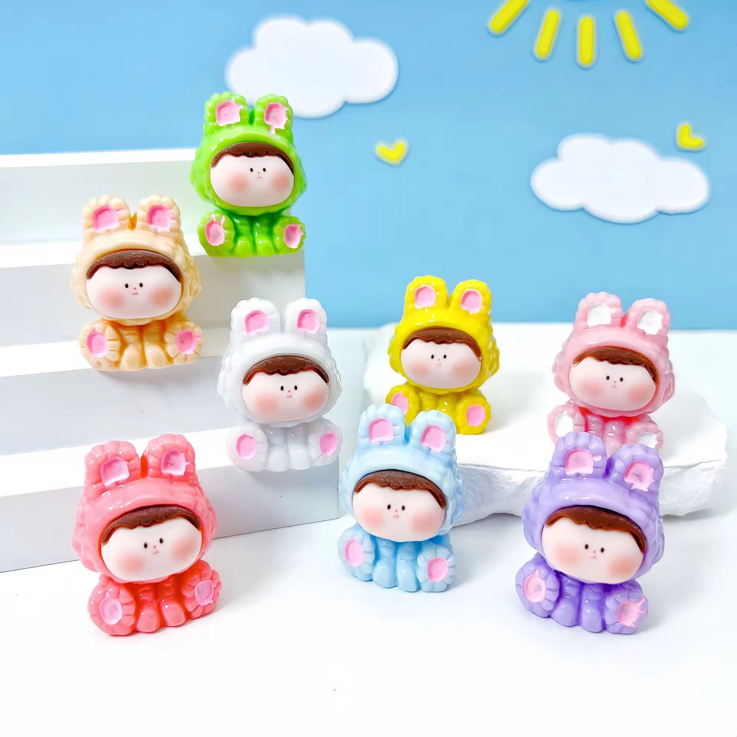 BBB 078 Cute baby resin charm ( 1 pc ) with / without Hook