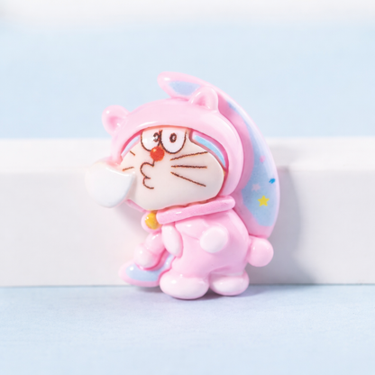 BBB 333 (b) Doraemon Cartoon Resin charm ( 1 pc ) with Hook