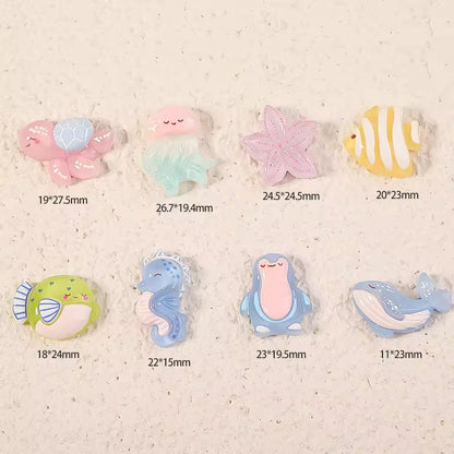 BBB 315 (b) Penguin Ocean Resin charm ( 1 pc ) with Hook