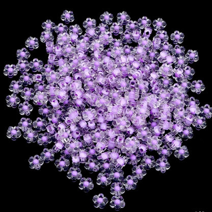 AB88 Plum blossom flower bead  (1PC)