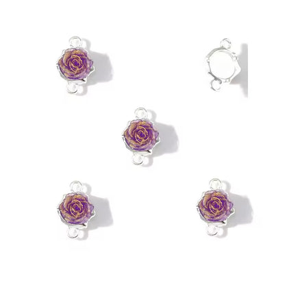 BBB 403 Resin Connector Enamel Charm ( 1 pc ) High Quality Shine ( 12*18mm )
