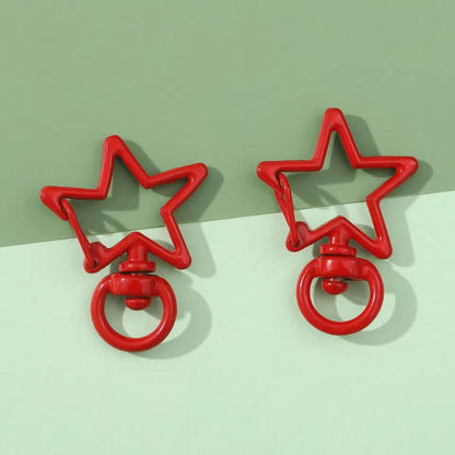 BBB 084 Star shape buckle keychain  clasp ( 1 pc )