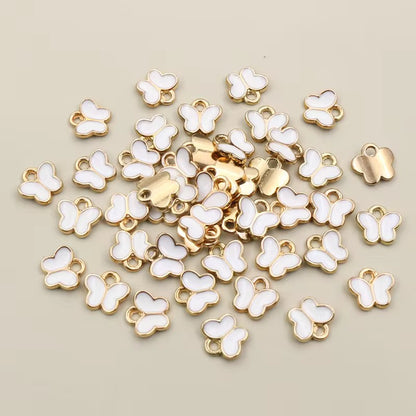 EC 2205 Mini butterfly enamel charm ( 1 pc )