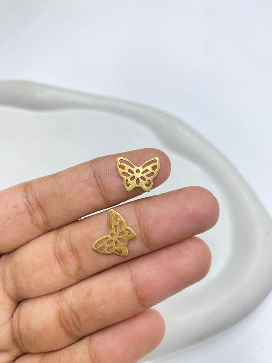 B 2510 Butterfly charm ( 1 pc )