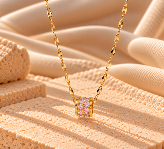 NSJ52F Necklace - 18k Gold pvd plated