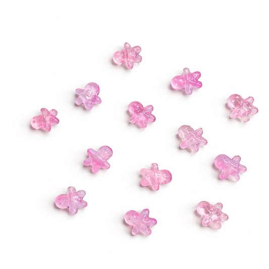 BBB 297 (d) Light Pink Gummy Bear glass bead ( 1 pc ) Lampwork Bead ( 15 mm )