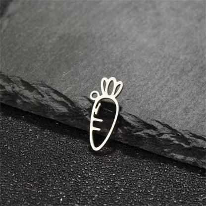 SC14F Cartot Dainty Charm 18k gold PVD 316 Stainless steel ( 1 pc ) Anti tarnish ( 17*12mm )