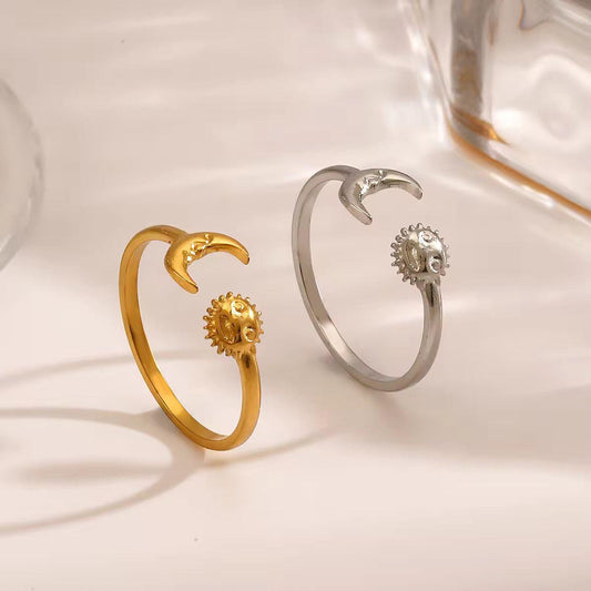 RSJ29B Sun & Moon Ring