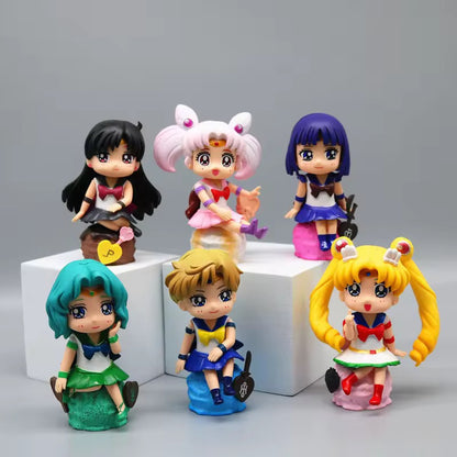 Sailor Moon Q Version Tsukino usagi Anime figurines ( 1 pc ) Mystery box