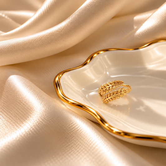 RSJ36C Ring 18k Gold PVD plated