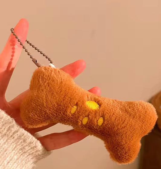 PK 90 Big Bones 3D Plush Toy Keychain ( 1 pc ) Imported Premium Quality