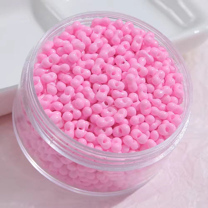 GB43 Peanut glass bead ( 1 pc ) Lampwork Bead ( 10:6 mm )