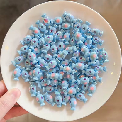 AB58 Candy Double colour Luminous Shiny Bead ( 1 pc ) UV Plated Acrylic ( 20 mm )