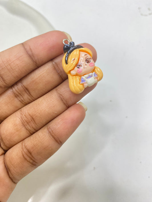 BBB 078 (g) Fashion Cartoon Drag Figure charm ( 1 pc ) with/without hook