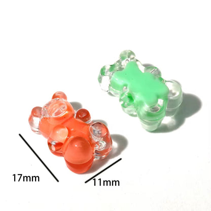 BBB 060 Teddy Acrylic bead ( 1 pc )