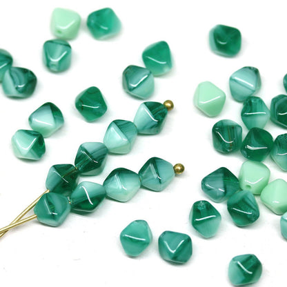GB31  bicone czech glass bead (1PC)