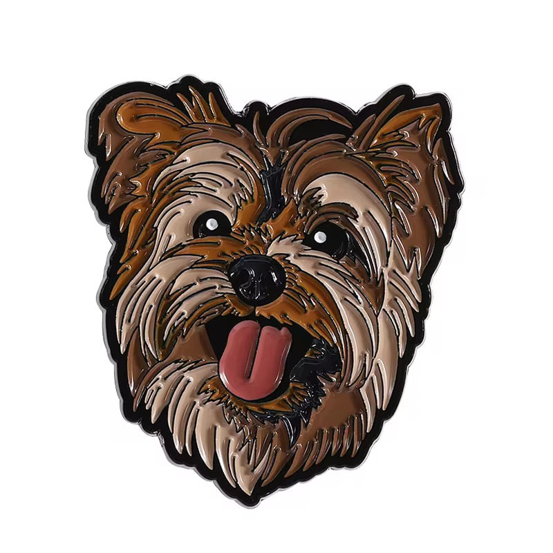PK 107 Doggy Enamel Pin Badge ( 1 pc ) Imported Premium Quality